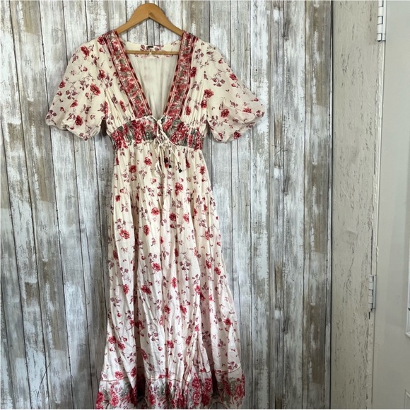 Free People Lysette Floral Maxi Dress – Size XS - Picture 2 of 9